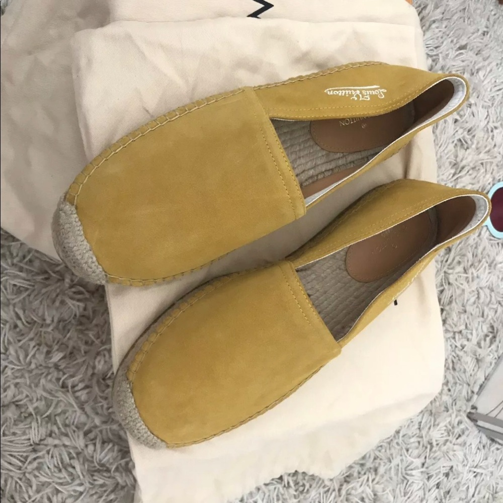 LOUIS VUITTON Authentic espadrille loafersNew!